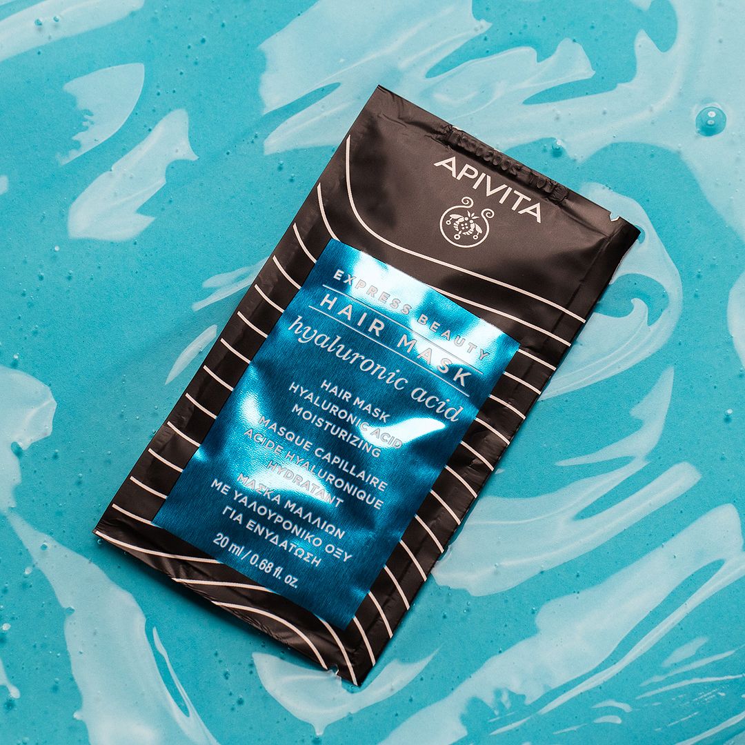 Apivita Express Hair Mask - Hyaluronic Acid 20ml