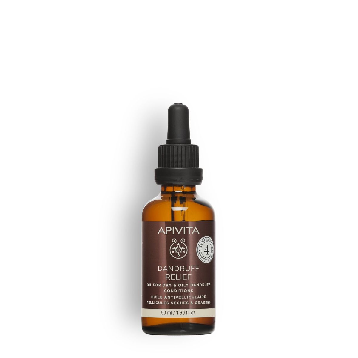 Apivita Holistic Hair Care Dandruff Relief Oil 50ml