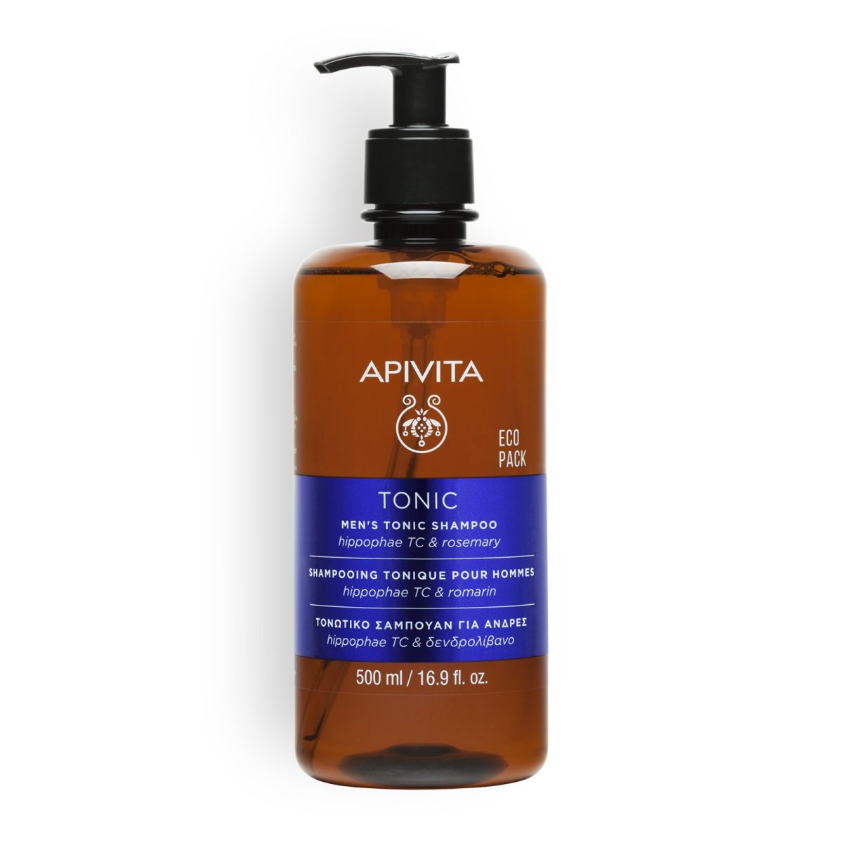 Apivita Tonic Hair Care Men's Tonic Shampoo 500ml