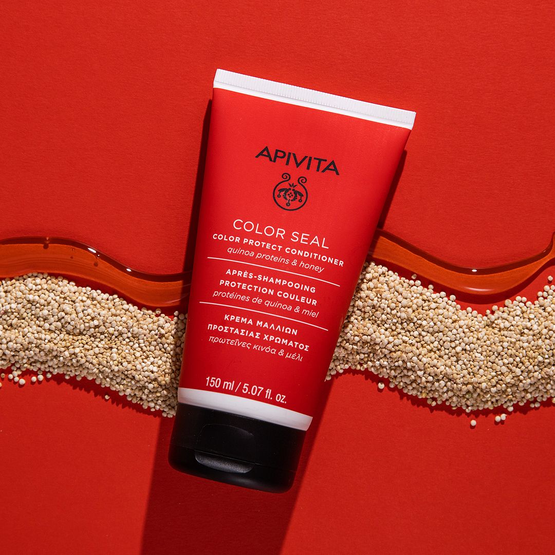Apivita Color Seal Conditioner with Quinoa Protein & Honey 150ml
