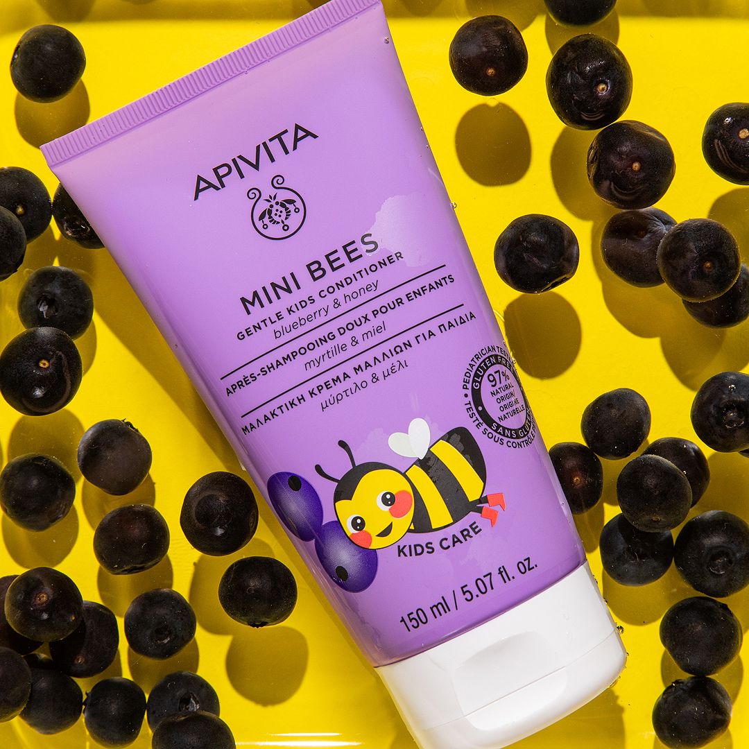 Apivita Mini Bees - Gentle Kids Conditioner Bluberry &Honey 150ml