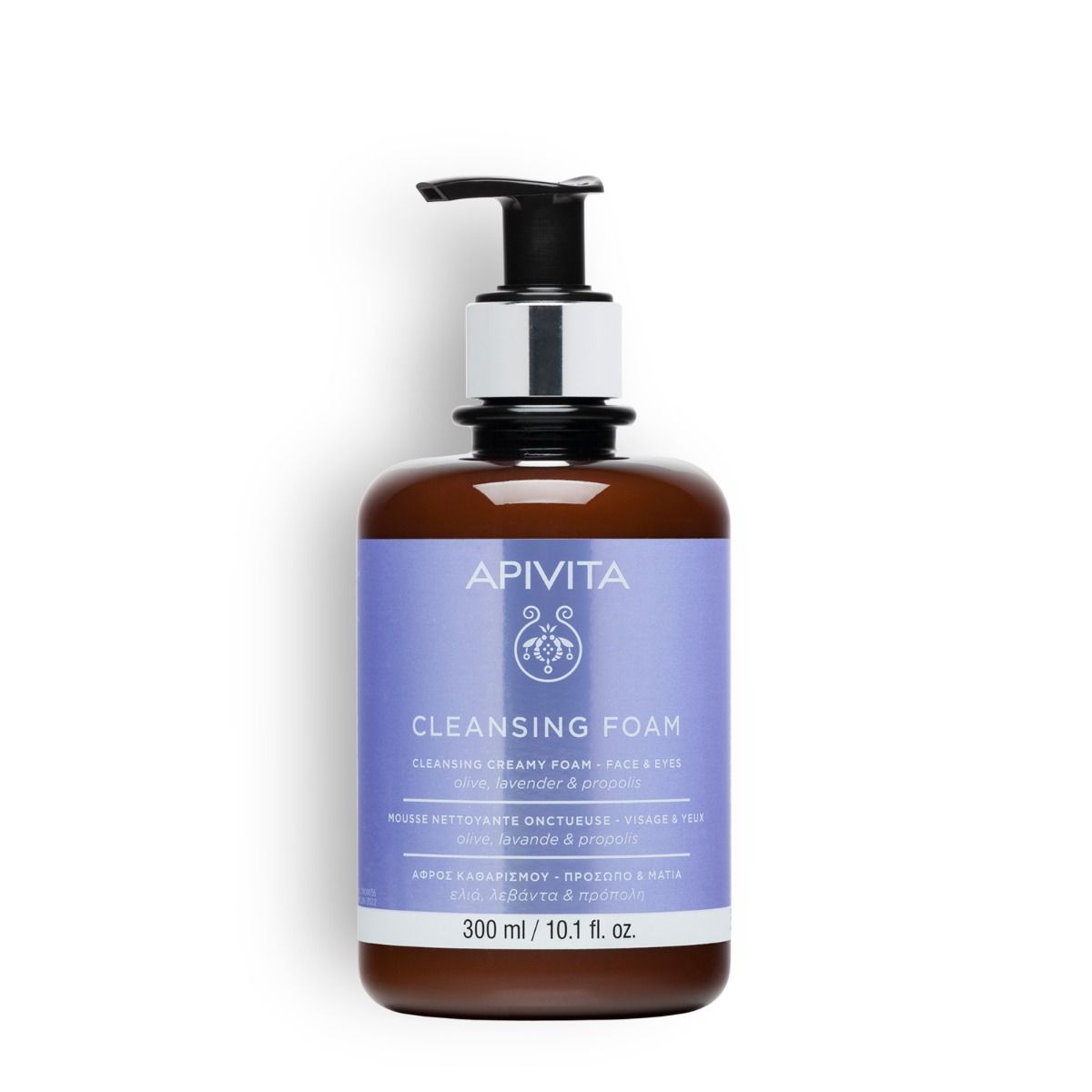 Apivita Creamy Foam Cleanser Face & Eye 300ml