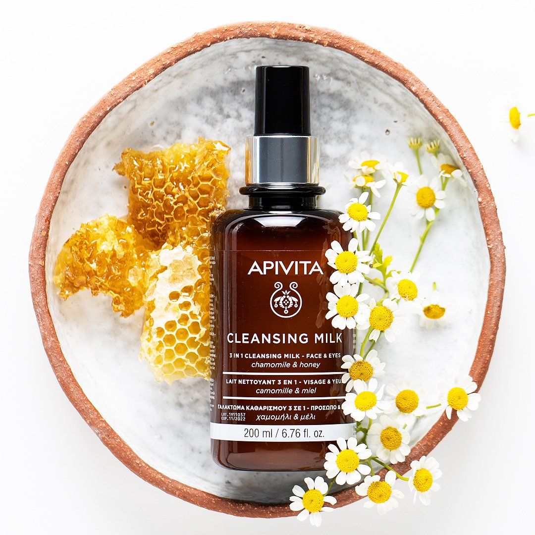 Apivita Cleansing Milk 3In1 200ml