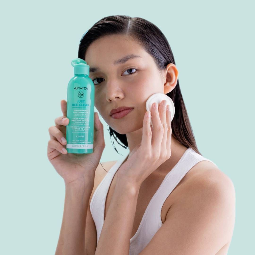 Apivita Just Bee Clear Pore Minimizing Purifying Lotion 200ml