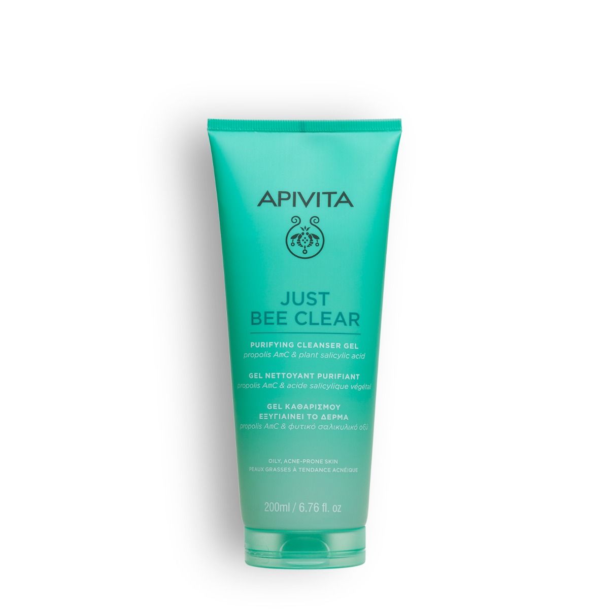 Apivita Just Bee Clear Purifying Cleanser Gel 200ml Apivita Just Bee Clear Purifying Cleanser Gel 200ml