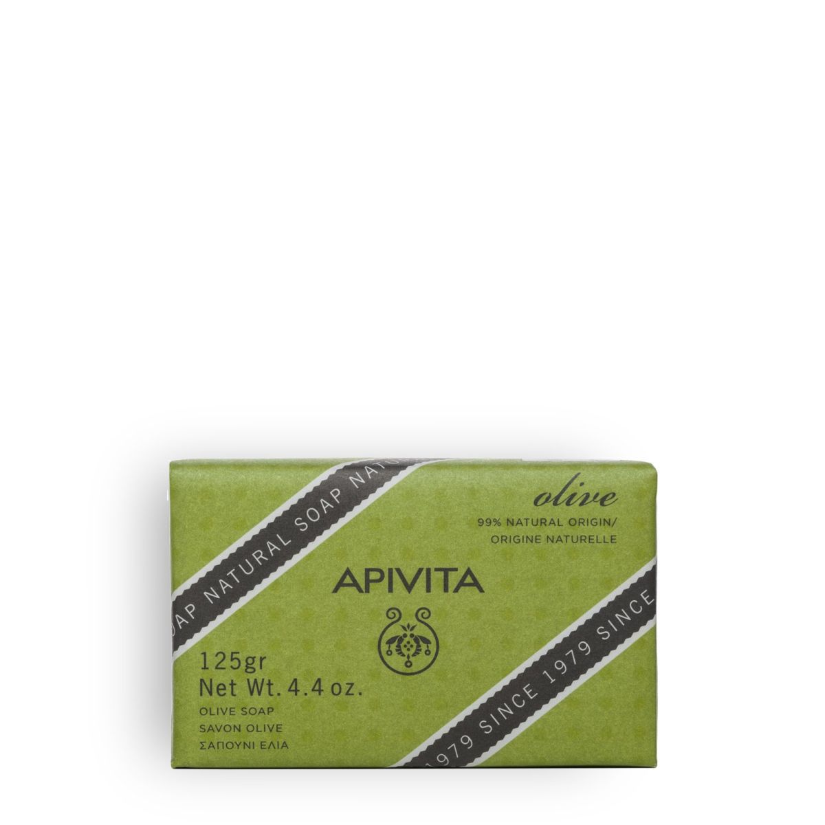 Apivita Natural Soap Olive Oil 125G Apivita Natural Soap Olive Oil 125G