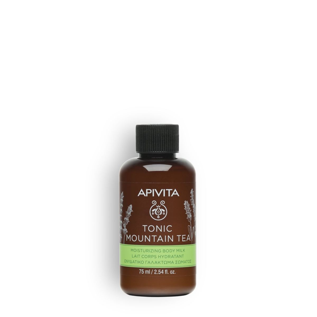 Apivita Mini Tonic Mountain Tea Body Milk - 75ml