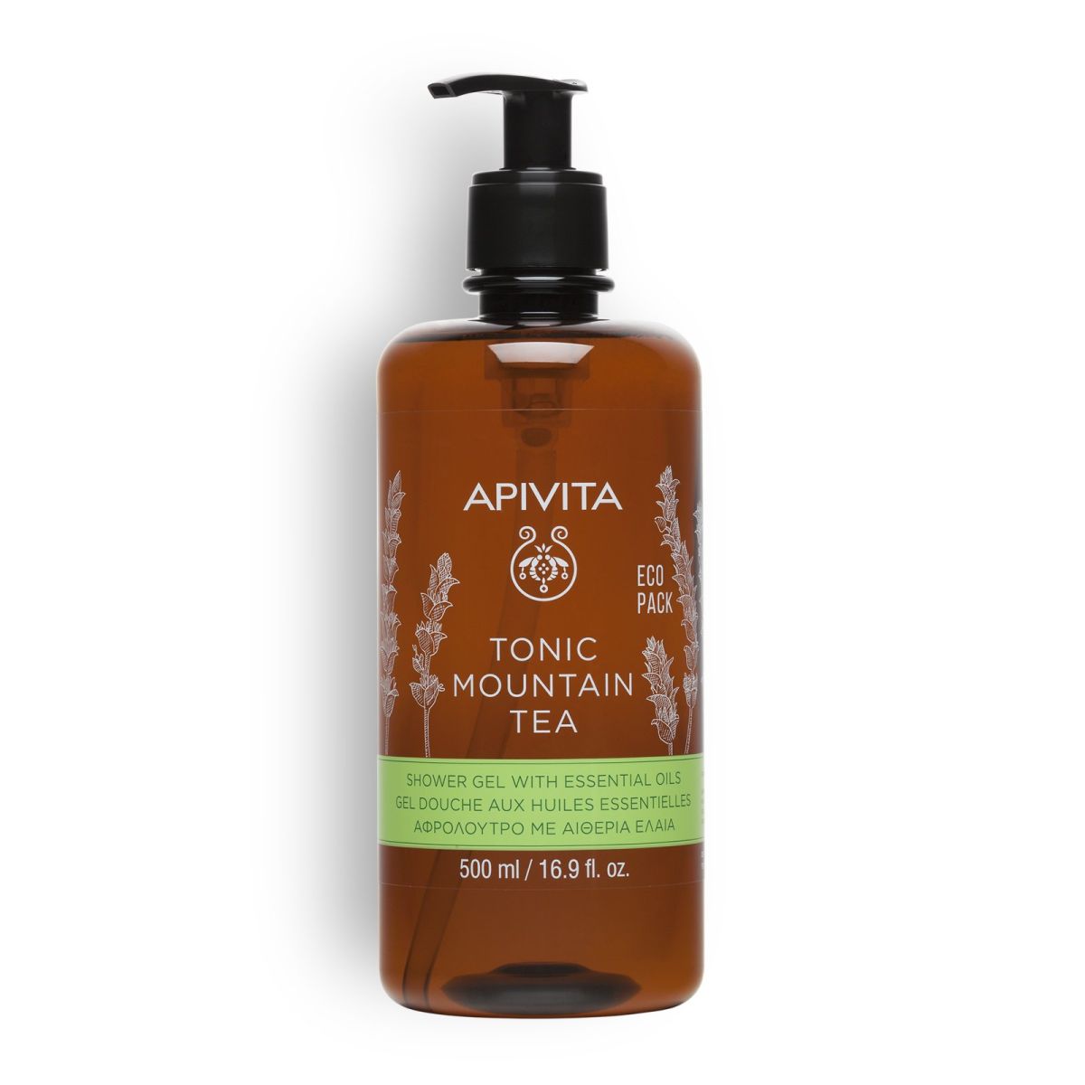 Apivita Tonic Mountain Tea Shower Gel 250ml Apivita Tonic Mountain Tea Shower Gel 250ml