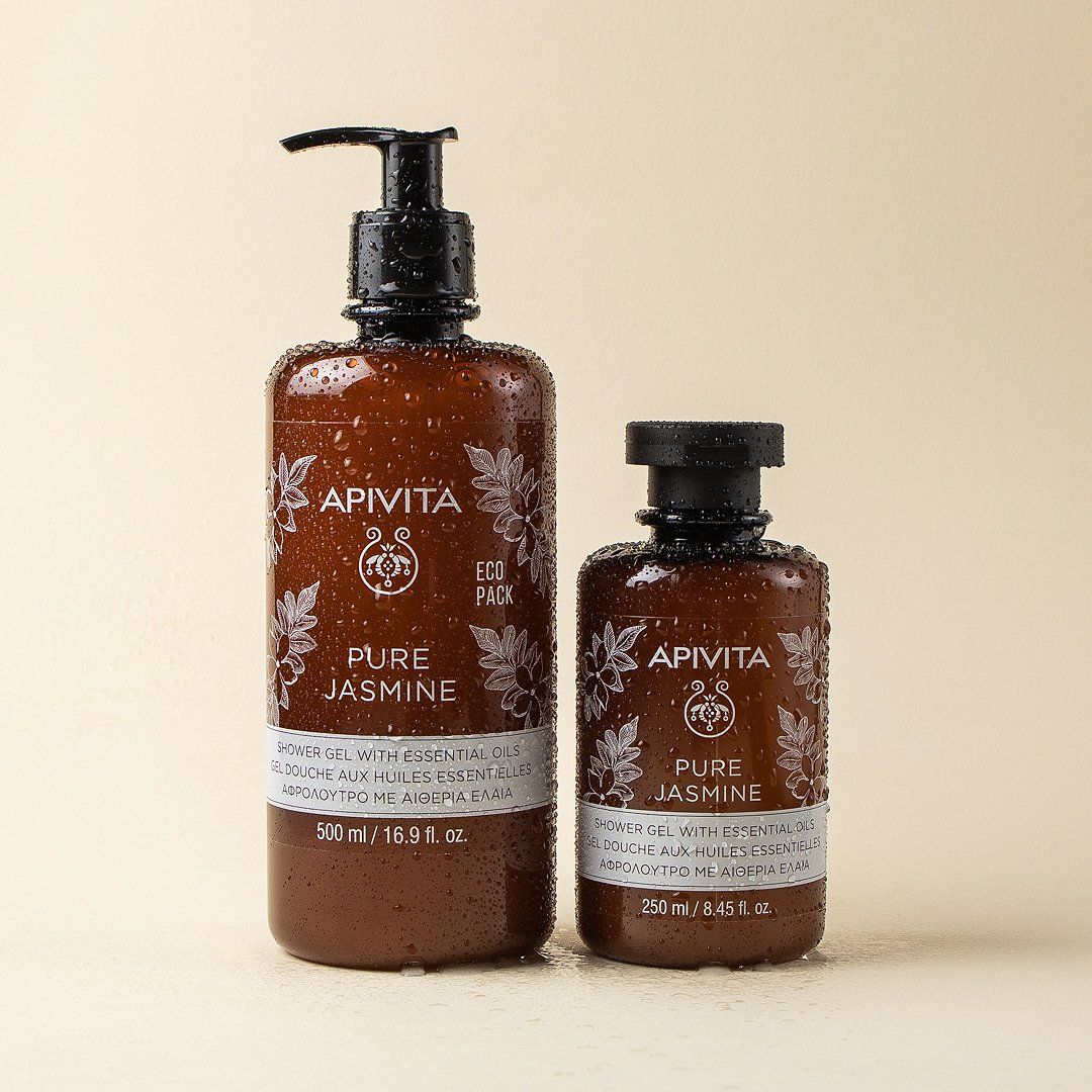 Shower Gel with Essential Oils Ecopack 500ml 10-22-12-405 | APIVITA