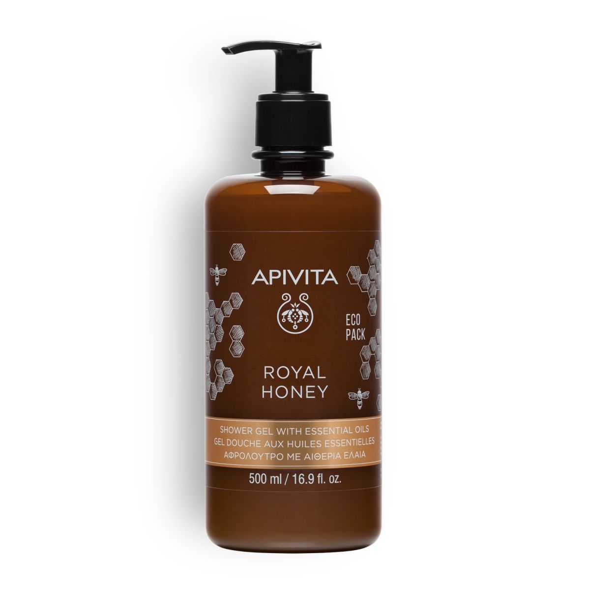 Apivita Royal Honey Shower Gel 500ml